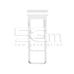 Dual Sim + Micro SD White Samsung SM-A125 A12