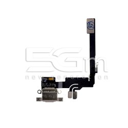 Charging Connector Natural Titanium Flex Cable iPhone 16 Pro (PULLED)