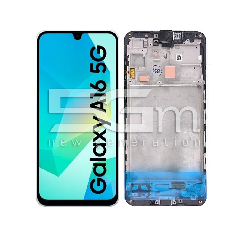 Display Touch + Frame Black Samsung SM-A166 A16 5G Ori