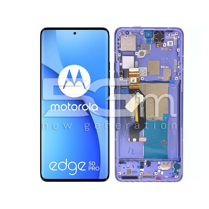 Display Touch + Frame Luxe Lavander Moto Edge 50 Pro Ori