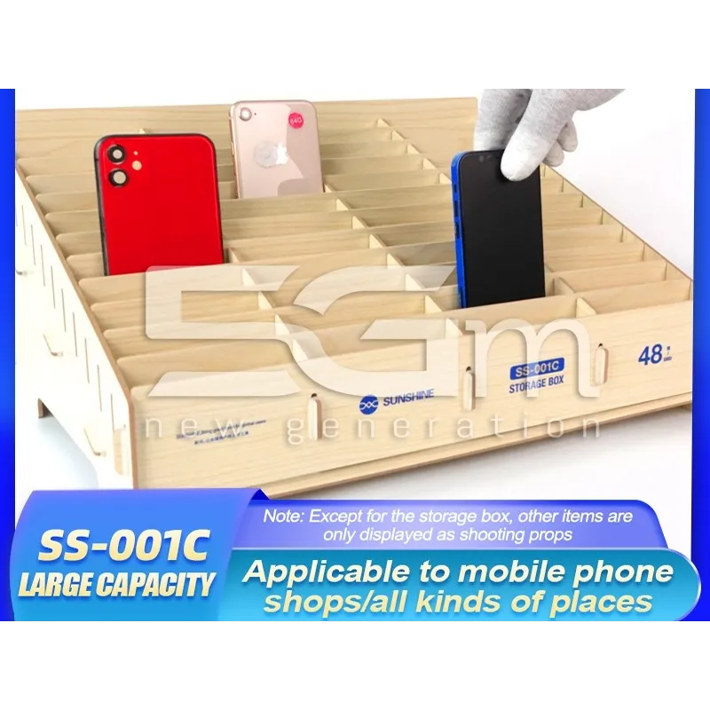 Organizador Sunshine SS-001C 48 Lugares | Caixa de Armazenamento | 5G-M
