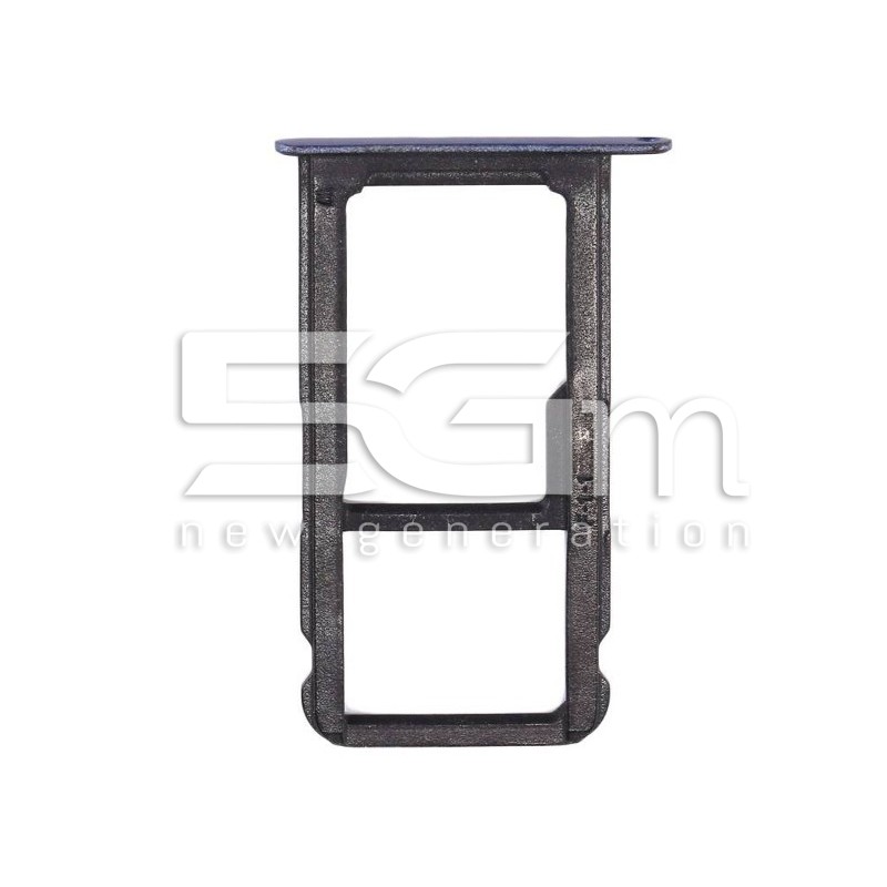 Sim Card + Micro SD Tray Blue Huawei P10 Lite