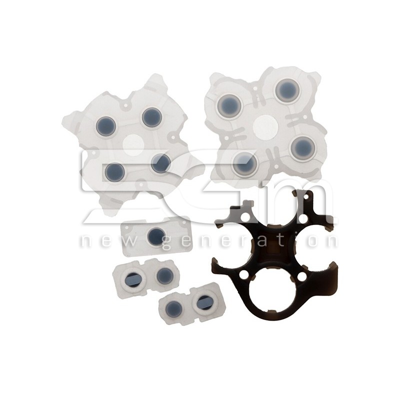 Cuscinetti in gomma joystick V3.0/V4.0 PlayStation 5 (6pcs)