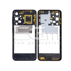 Middle Frame + NFC Black Samsung SM-A165 A16 4G