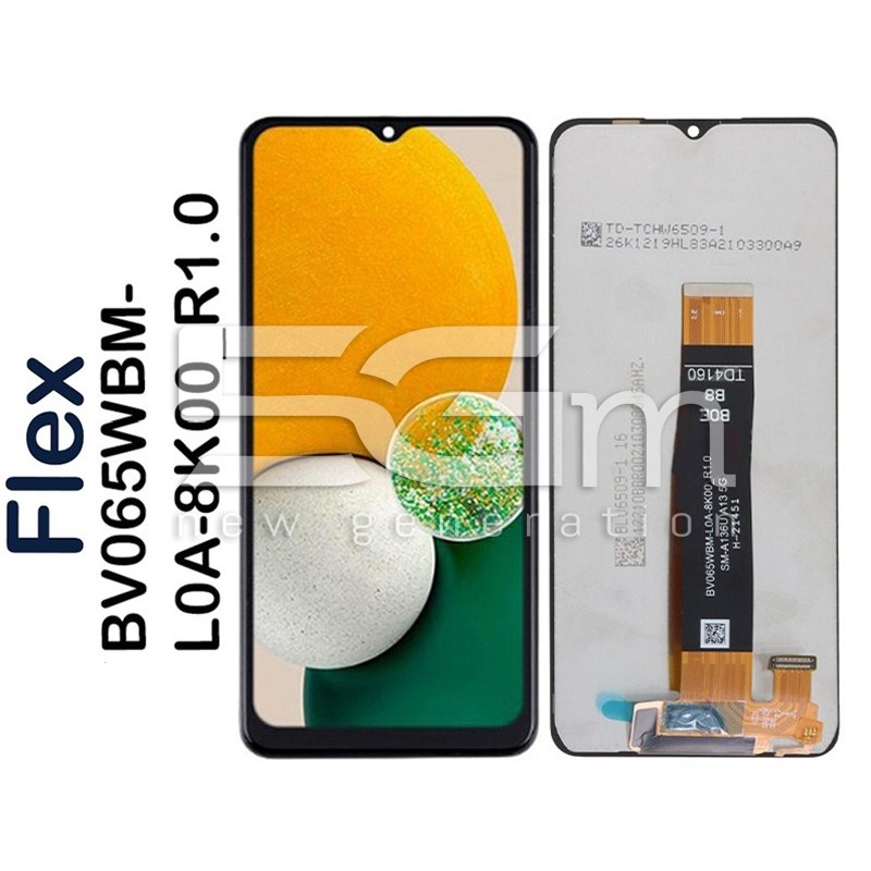 Display Touch Nero Samsung SM-A136U A13 5G (IPS)