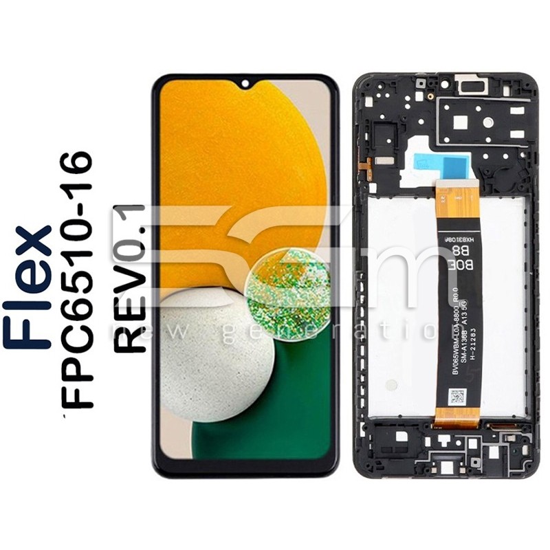 Display Touch + Frame Nero Samsung SM-A136b A13 5G (IPS)
