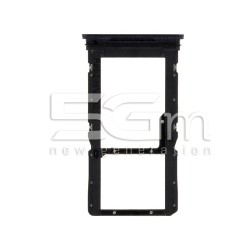 Dual Sim Card Tray Midnight Black Moto G84