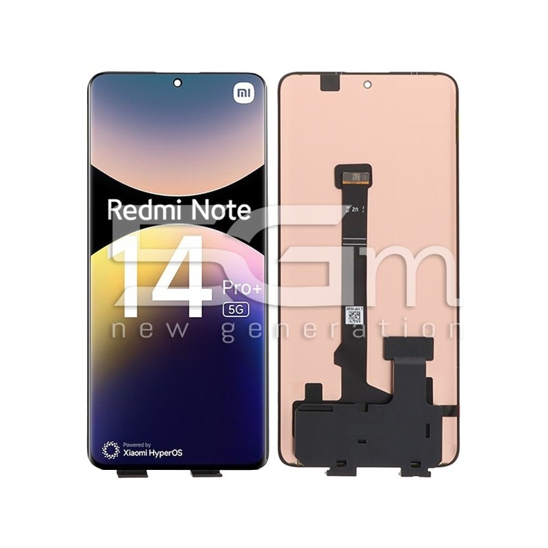 Display Touch Black Xiaomi Redmi Note 14 Pro+ 5G (PULLED)