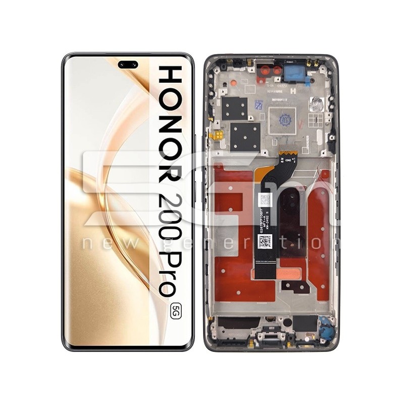 Display Touch + Frame Black Honor 200 Pro (PULLED)