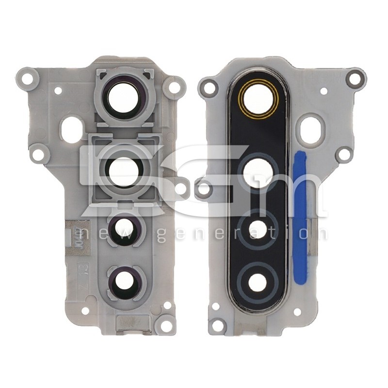 Rear Camera Lens + Frame Silver Realme 6 (PULLED)