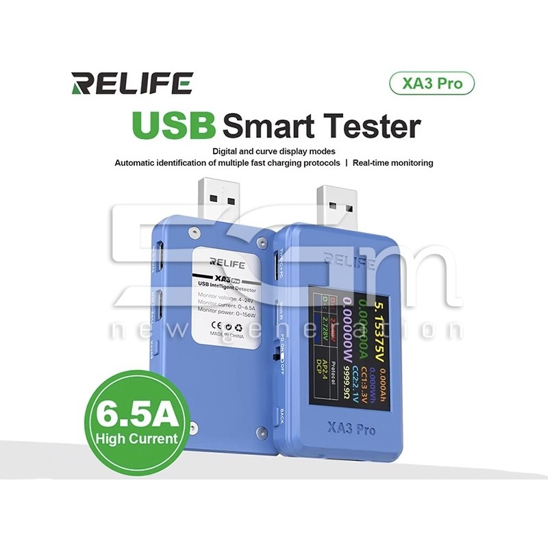 Relife RL-XA3 PRO USB Smart Tester