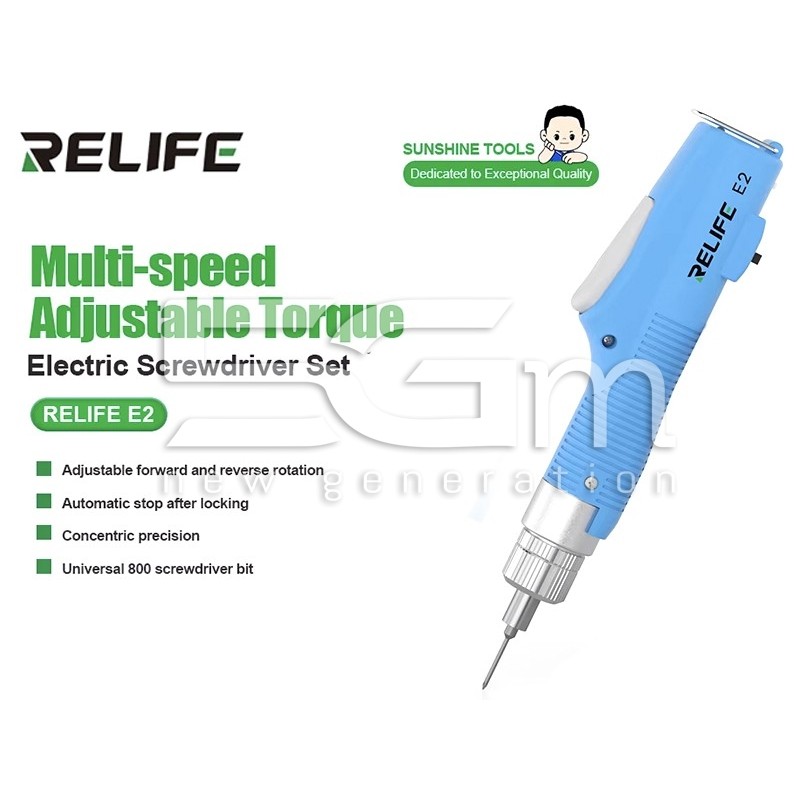 RELIFE RL-E2 Adjustable Torque Electric Screwdrivere