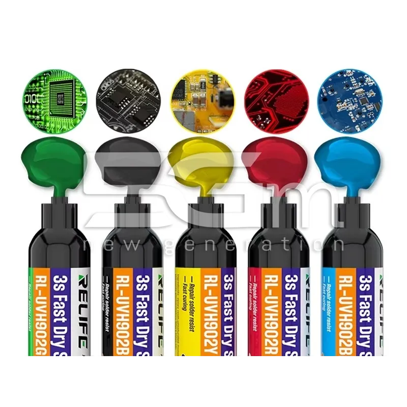 RELIFE RL- UVH902R UV Curing Paste 3 Second Red