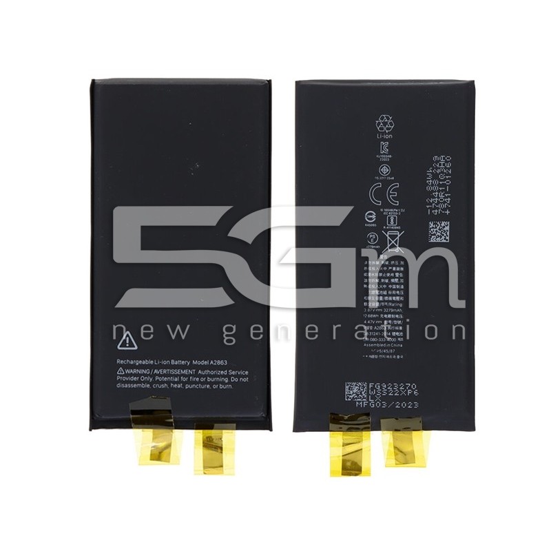 Battery 3279mAh iPhone 14 No Board No Logo