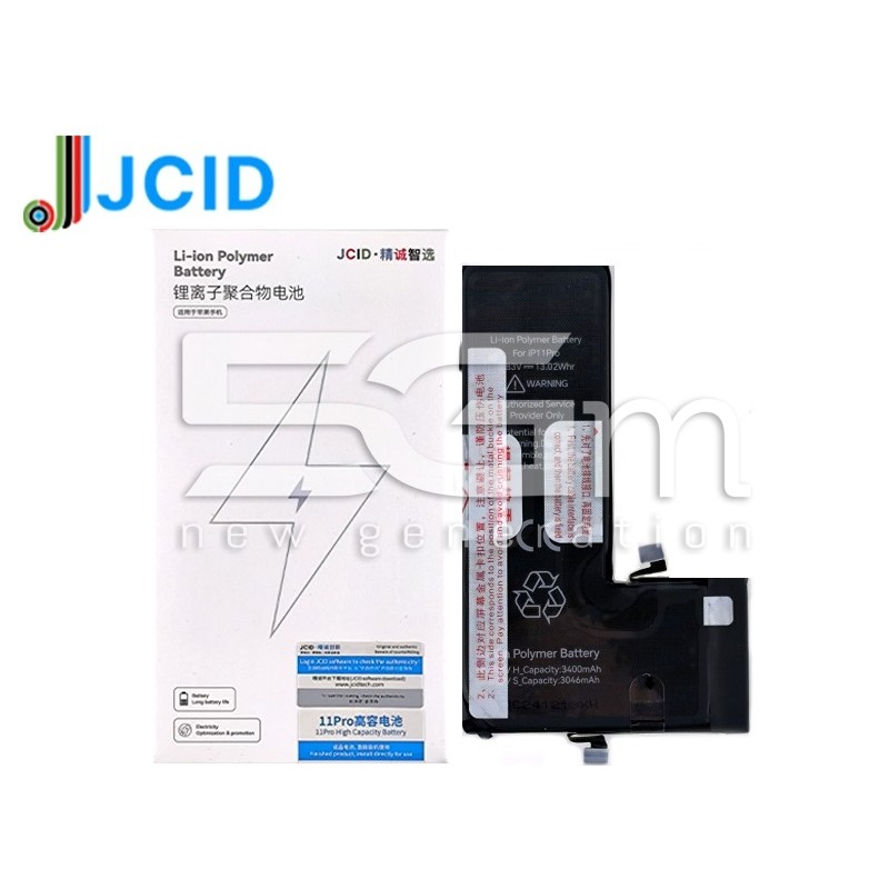 JCID Battery iPhone 11 Pro High Capacity 3400mAh
