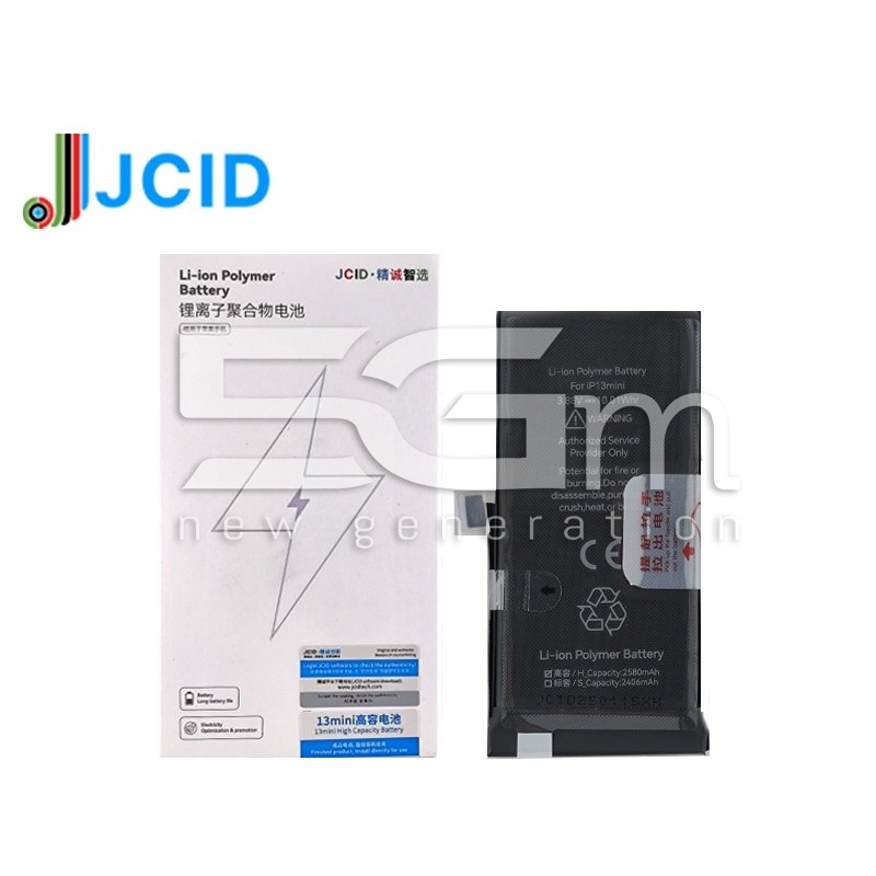 JCID Battery iPhone 13 Mini High Capacity 2580mAh