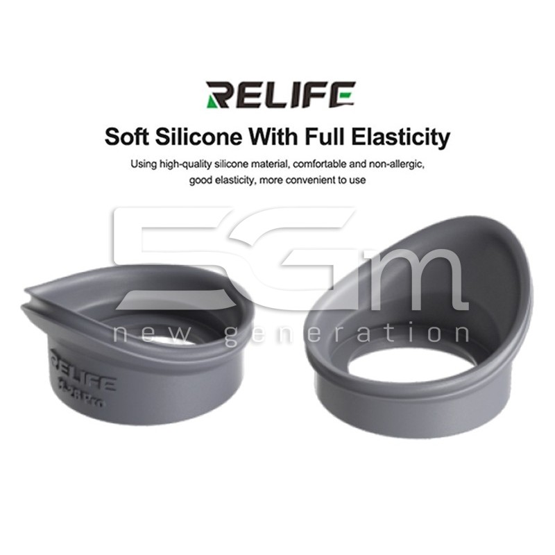 RELIFE M-26 Pro Pair of Ocular Rubbers Gray