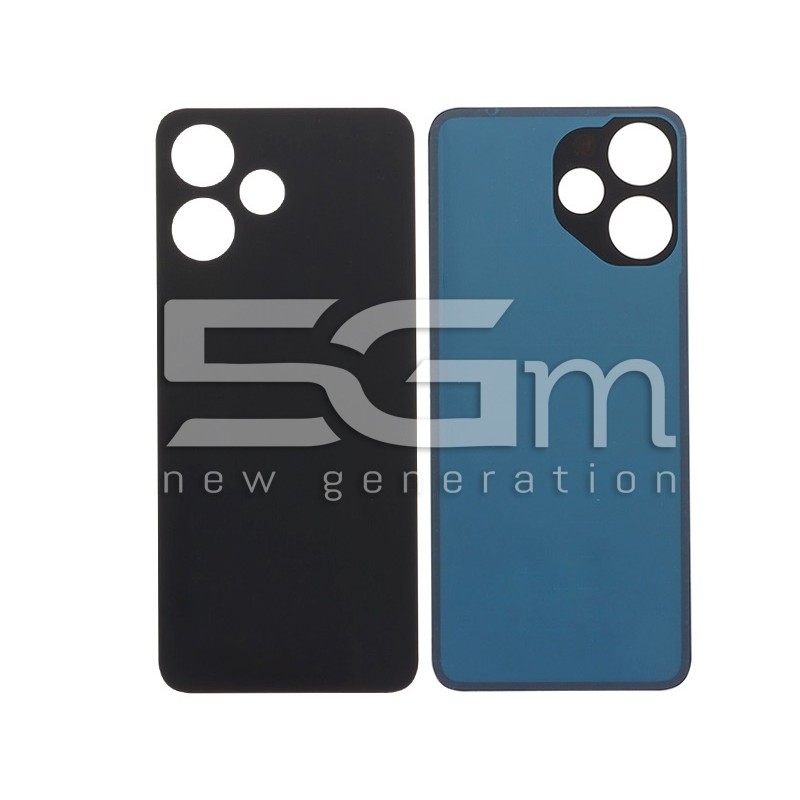 Retro Cover Nero Xiaomi Redmi 12 5G No Logo