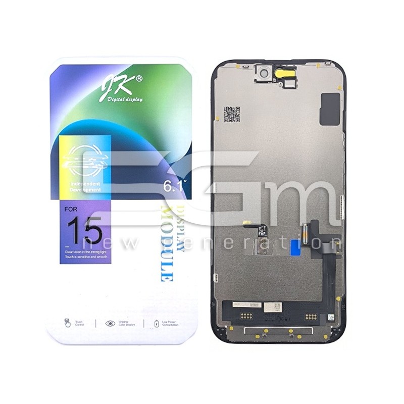 LCD iPhone 15 JK (IC Sostituibile)