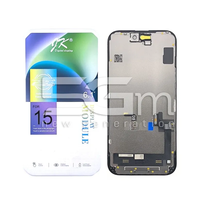 iPhone 15 Display INCELL JK | Replaceable IC | Premium Quality | 5G-M