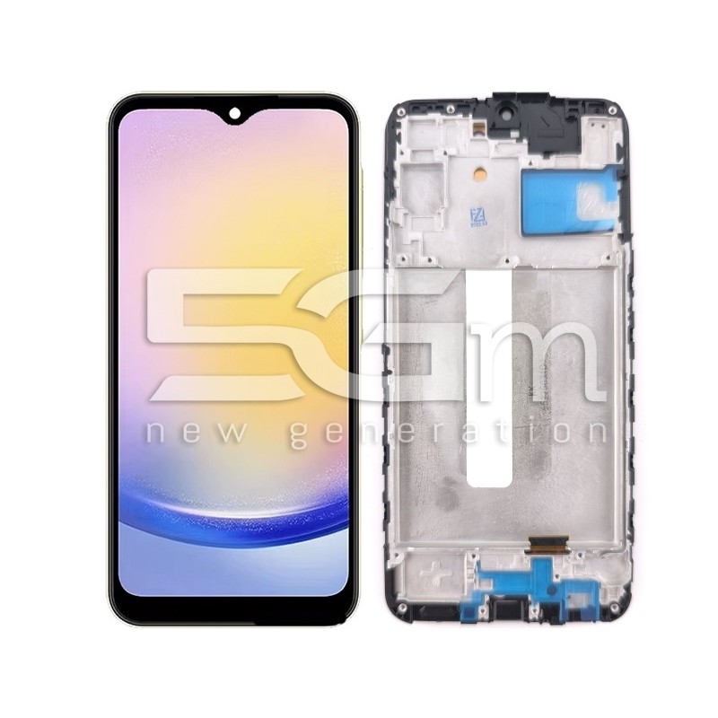 Display Touch + Frame Nero Samsung SM-A256 A25 5G (OLED)