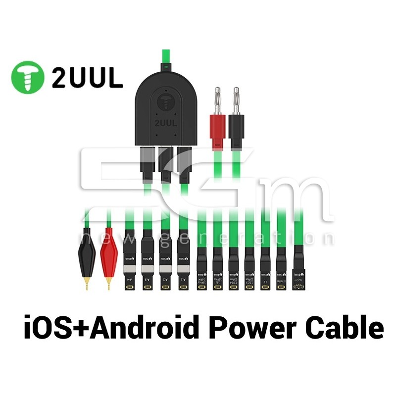 2UUL PW02 iOS+Android Power Boot Cable