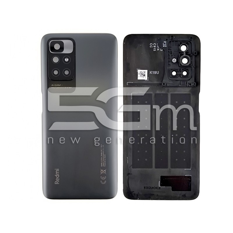 Rear Cover Carbon Gray Xiaomi Redmi 10 4G 2022 (Pulled)