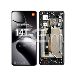 Display Touch +  Frame Titan Black Xiaomi 14T Pro (Pulled)