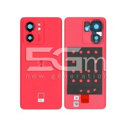 Rear Cover Viva Magenta Moto Edge 40 Ori