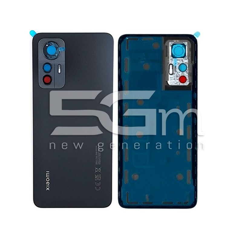Rear Cover Black Xiaomi 12 Lite Ori