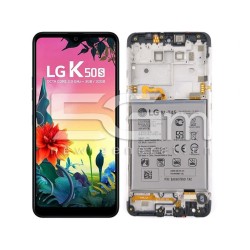 LCD + Frame + Batteria LG K50s (PULLED)
