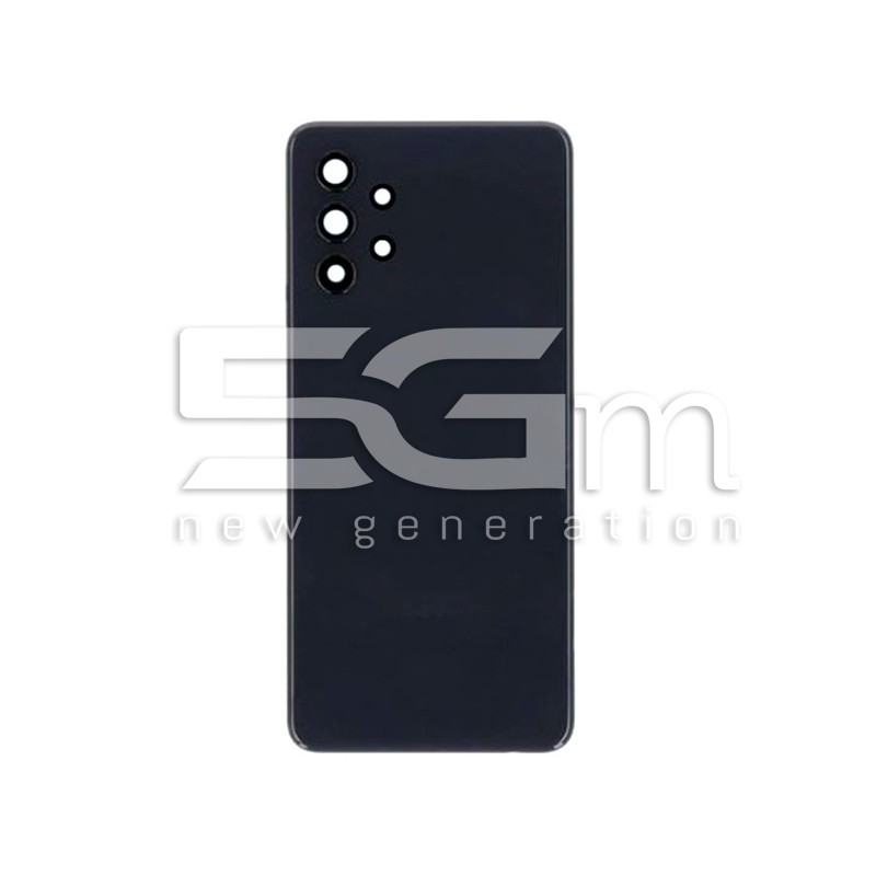 Rear Cover Black + Camera Lens Samsung SM-A326 A32 5G No Logo
