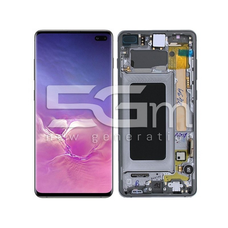 Display Touch + Frame Prism Black Samsung SM-G975F S10 Plus Ori