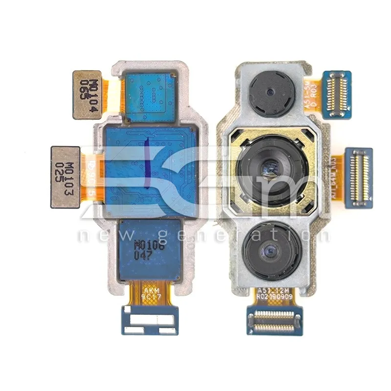 Rear Camera 64MP + 12MP+ 5MP Samsung SM-A715 A71 (PULLED)