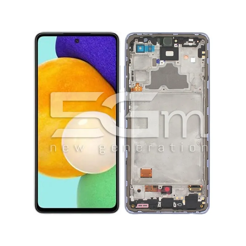 Display Touch + Frame White Samsung SM-A725 - A726 A72 Ori