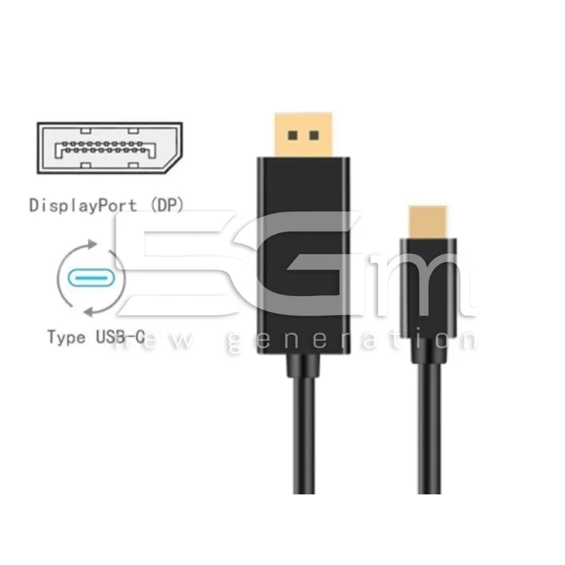 Cabo Adaptador Type-C - Display Port
