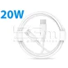 Cable TYPE C - TYPE C 1M 20W
