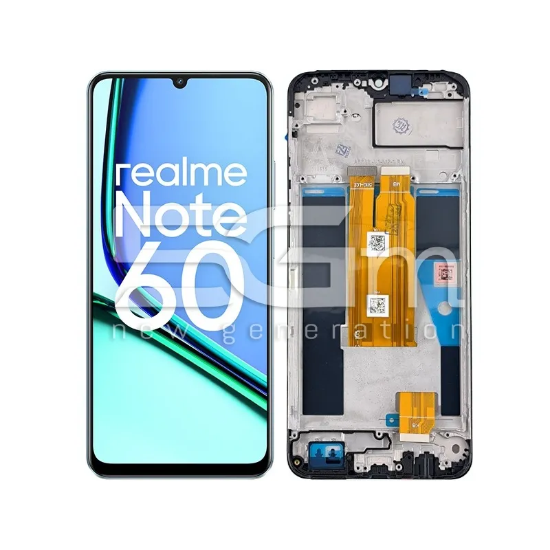 Display Touch + Frame Nero Realme Note 60 (IPS)