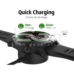 Caricabatterie Magnetico USB Garmin Fenix 7
