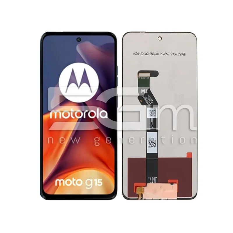 Display Touch Nero Moto G15 Power (IPS)