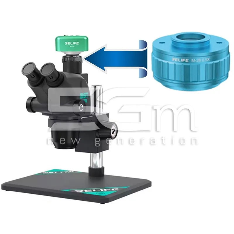 Relife CTV Camera Adaptor Microscopio M28 0.5X Turchese