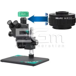 Relife CTV Camera Adaptor Microscopio M28 0.5X Nero