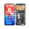LCD + Battery + Frame Black Xiaomi Redmi Note 8 2021 (PULLED)