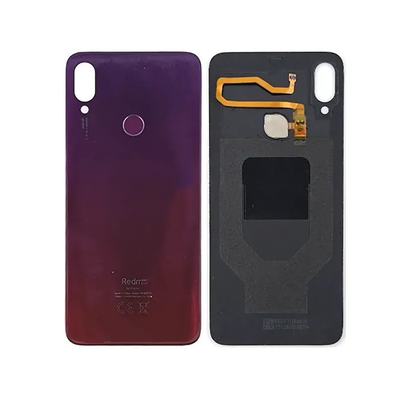 Rear Cover Purple + Fingeprint Xiaomi Redmi Note 7 - 7 Pro (PULLED)