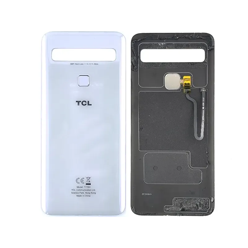 Rear Cover White + Fingeprint TCL 10L (PULLED)