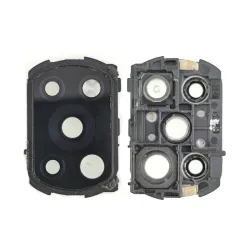 Rear Camera Lens + Frame Black Xiaomi Poco X3 Pro (PULLED)