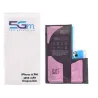 Bateria 5G-M de alta capacidade diagnosticável de 4700 mAh para iPhone 15 Pro Max com adesivo pré-instalado