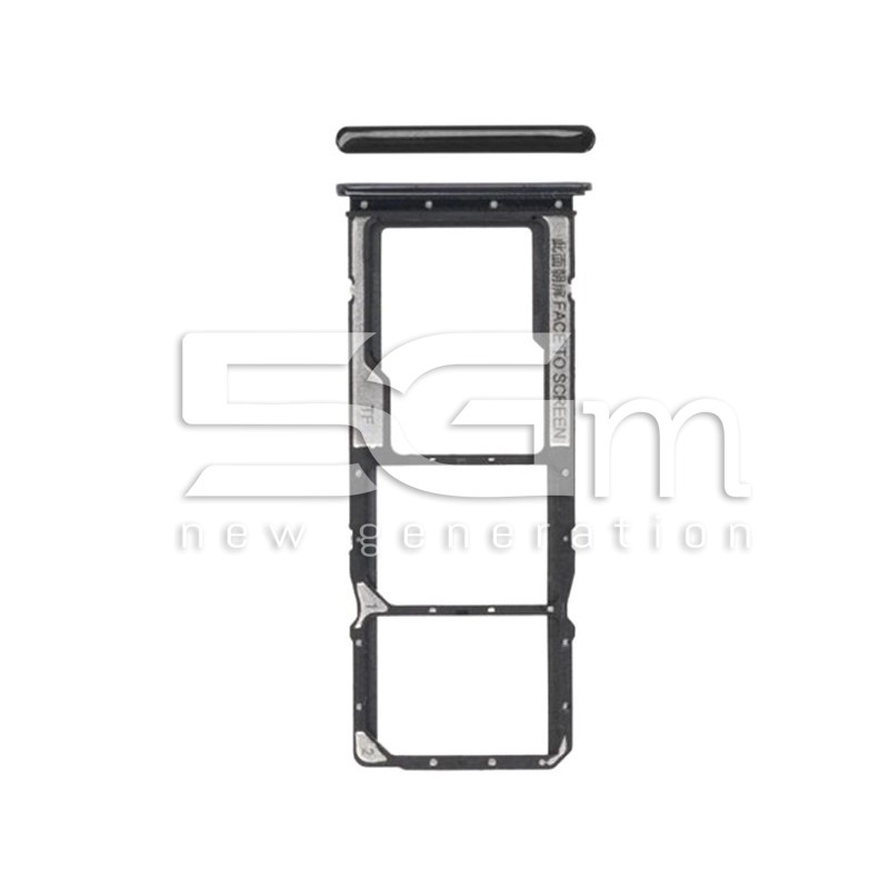 Supporto Sim Card Onyx Black Xiaomi Redmi 8