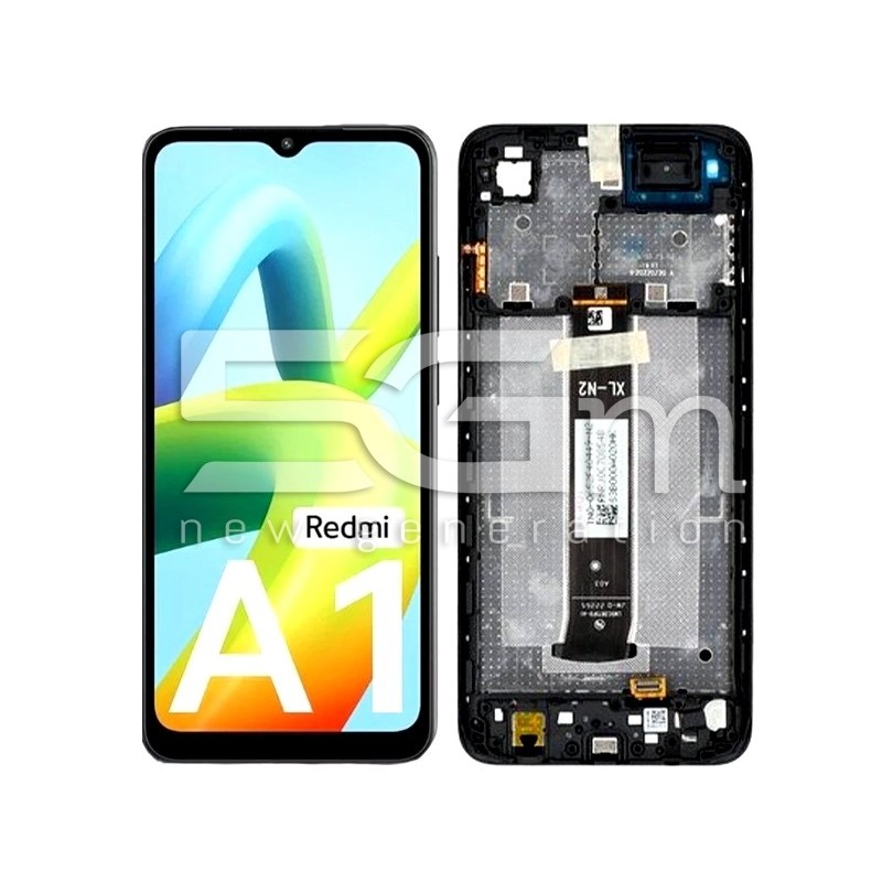 Display Touch + Frame Black Xiaomi Redmi A1 Orii