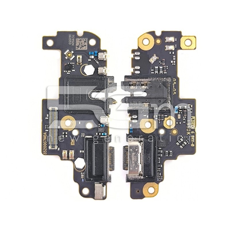 Charging connector + Board Xiaomi Redmi Note 8 Pro (PULLED)